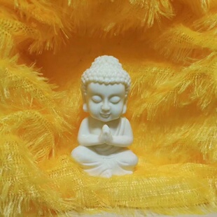 象牙果合手小如来手把件小佛陀木雕摆件文玩手玩把件汽车挂件车饰