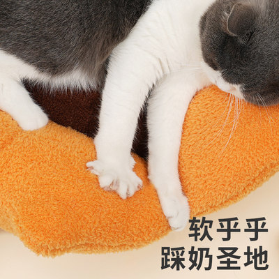 zeze橘子猫窝冬季保暖宠物猫咪保暖床幼猫四季通用宠物用品