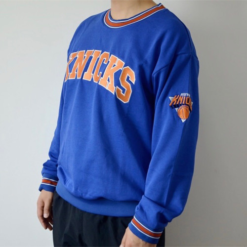 尼克斯knicks经典配色毛圈卫衣