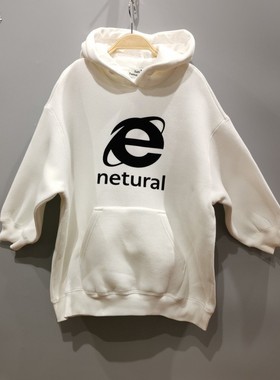 尚t童装冬装中长款加绒连帽卫衣#4804