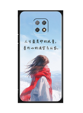 适用于红米10X5G手机壳Redmi10x膜5GM2004J7AC10x5g软套hm十x纯色