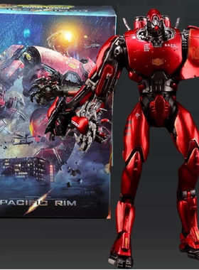 环太平洋机甲模型发光暴风赤红危险复仇流浪者尤里卡可动手办玩具