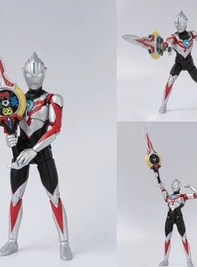 欧布原生重光形态黄金赛罗SHF布莱泽艾克斯ACT超可动玩具人偶模型