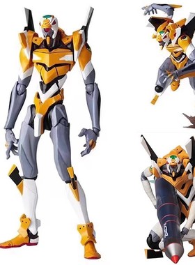 新世纪山口式初号机福音战士可动手办零号机0二号机拼装模型玩具