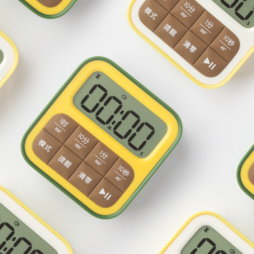 计时器儿童秒表静音厨房提醒器