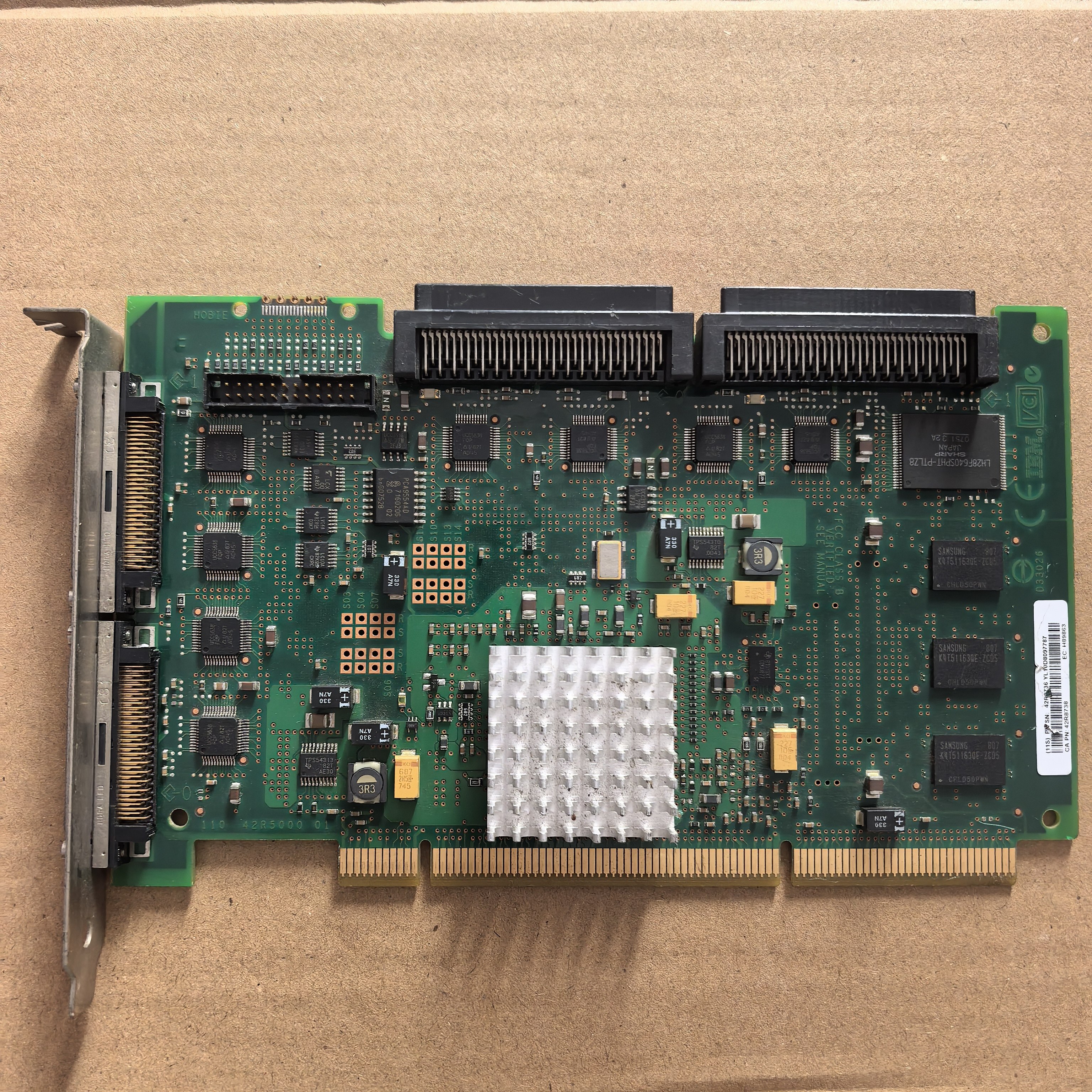 IBM 5736（571A）PCI‑X DDR 双通道Ultra320 SCSI HBA卡