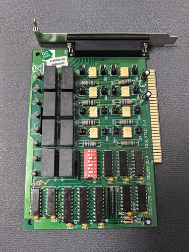 研华PCL-725 v2.0继电器输出隔离数字量输入卡 工业采集卡 现货