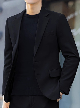 男Men's casual suit jacket Korean version slim fit mini suit