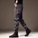 leg tied pants European casual spring for men and autumn