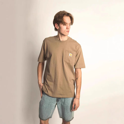 Cotton round neck short sleeved T-shirt base shirt men women