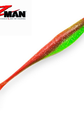 美国ZMAN内德钓组Scented Jerk ShadZ浮水加味叉尾鱼路亚软饵假饵