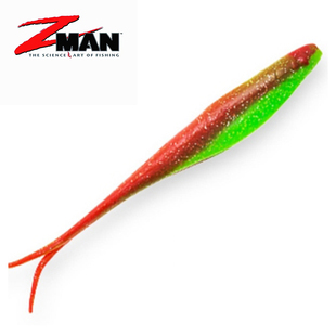 美国ZMAN内德钓组Scented Jerk ShadZ浮水加味叉尾鱼路亚软饵假饵