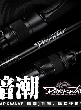 VALOROUS万路仕暗潮DARKWAVE路亚竿远投竿多硬度淡海水通用钓鱼竿
