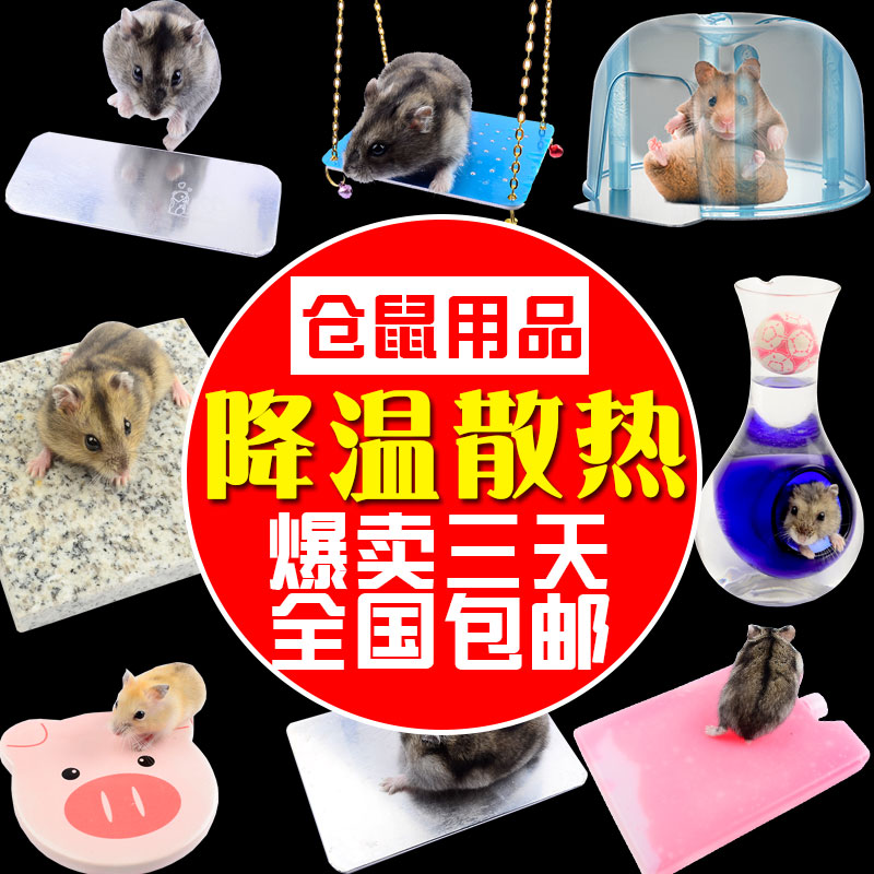 隔熱片倉鼠夏天降溫用品專用散熱板冰屋消暑窩降熱大理石夏日涼席
