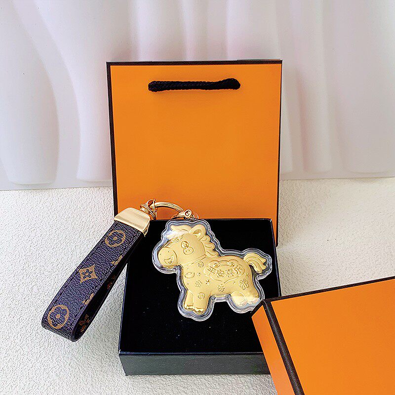 【水贝店】新款【平安喜乐】电动车钥匙扣挂件 包包可爱卡通