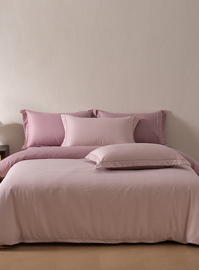 26年春夏新款高奢宋锦缎四件套高级感被套4件套双人床品套件