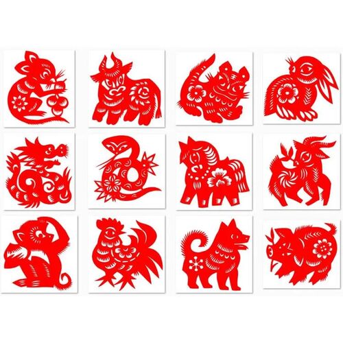十二生肖剪纸成品十二生肖剪纸十二生肖剪纸十二生肖剪纸十二生肖