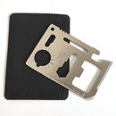 定位扳手直尺 全钢多功能工具卡 开罐器 ****卡 送卡套 万能刀卡