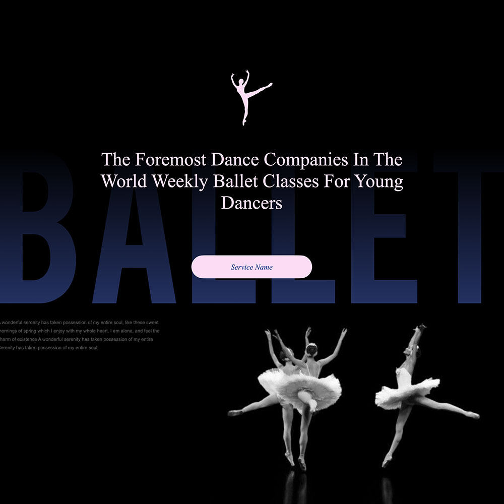 100页舞蹈培训班课程keynote模板芭蕾芭蕾舞教学课程ballet培训