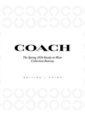 130页蔻驰keynote模板coach时尚发布会服装设计手包女包走秀秀场