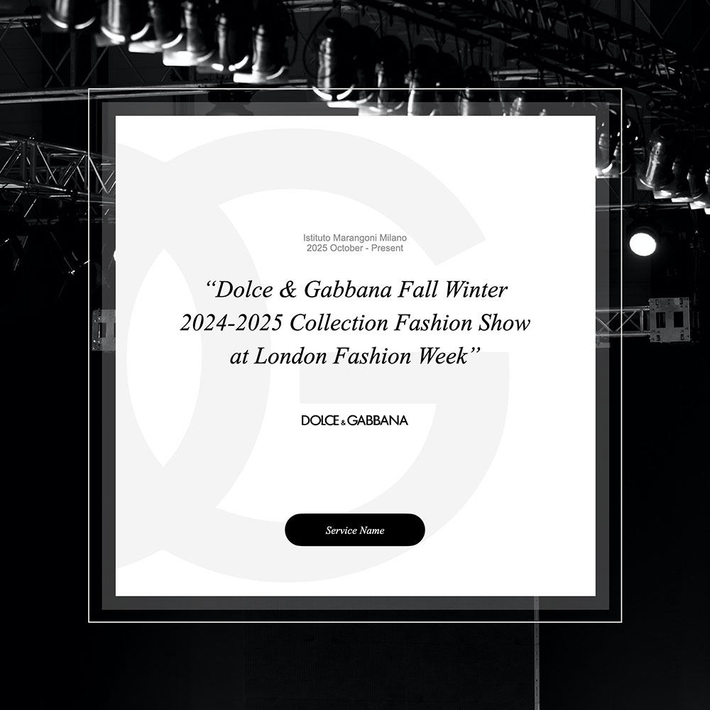 100页dolce&gabbana发布会ppt模板时尚服装穿搭秀场走秀D&G设计