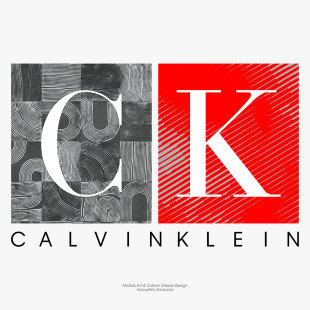 130页CK时尚穿搭PPT模板calvin klein 时装秀场模特潮牌服装设计
