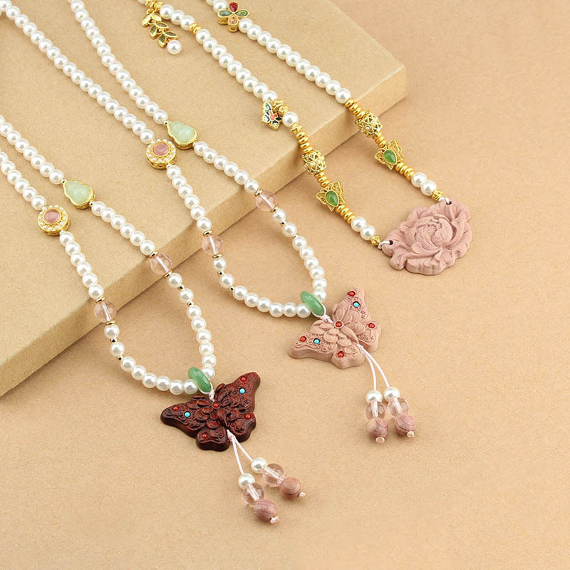 奥特莱斯折扣撤柜清仓捡漏店珍珠串珠蝴蝶吊坠项链outlets女配饰,居家布艺,相机包,淘宝优惠券,粉丝福利购,淘宝优惠卷