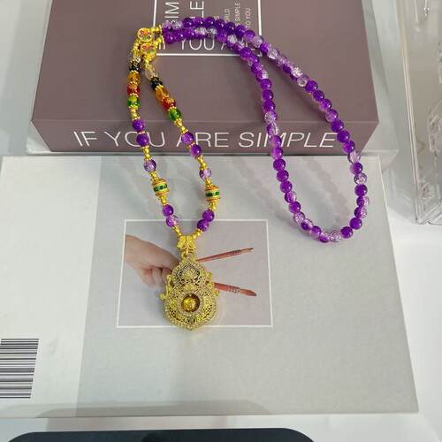 奥特莱斯时来运转葫芦串珠项链