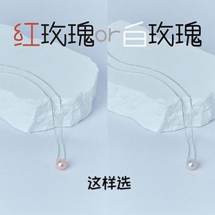 s925纯银天然珍珠项链女官方正品新款爆款毛衣链秋冬轻奢小众百搭