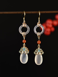 华容珠翠原创设计耳环汉服旗袍复古国风耳饰古典日常马面裙配饰