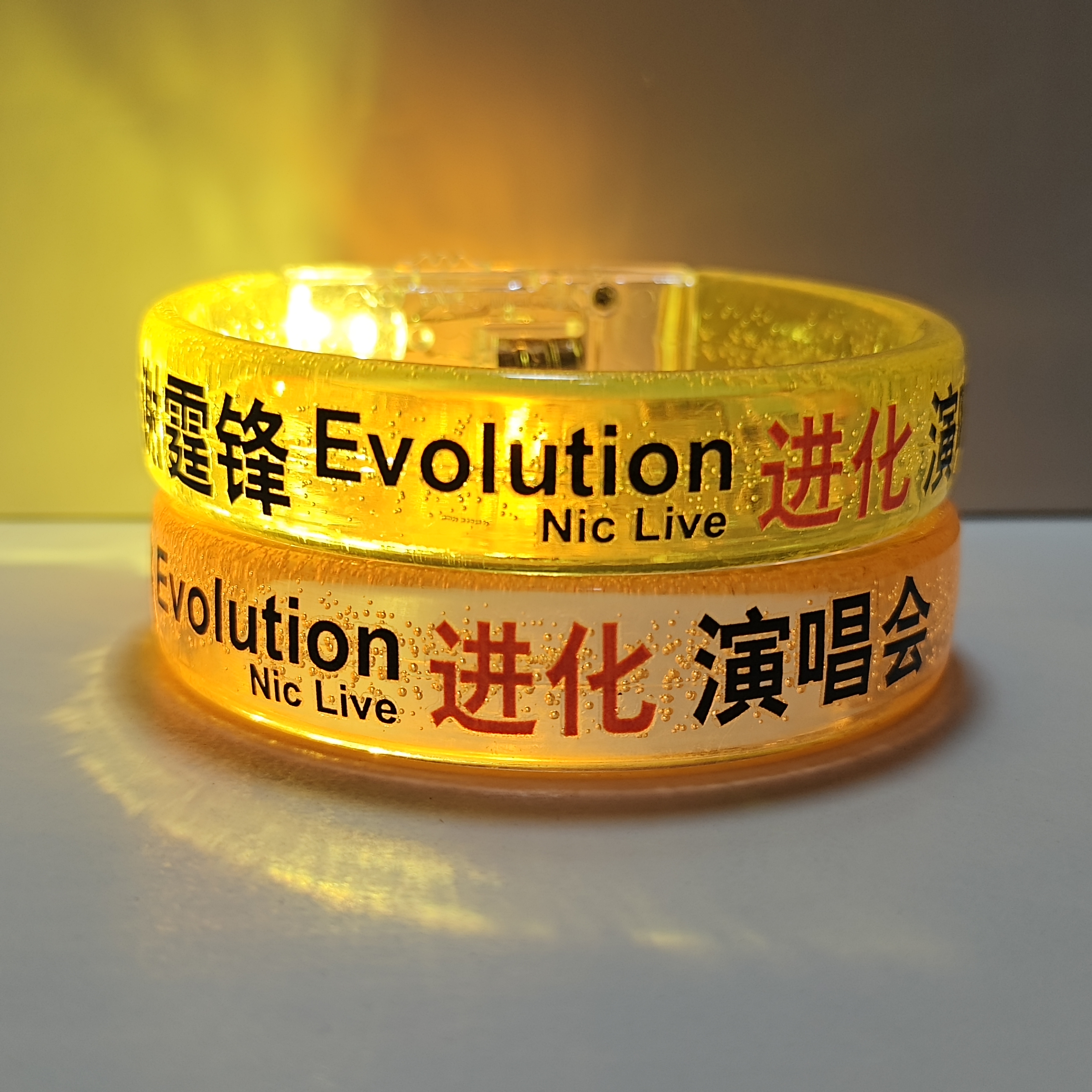 谢霆锋进化演唱会应援发光手环