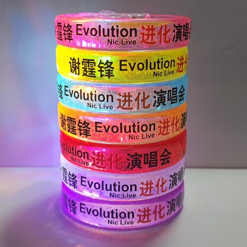 谢霆锋进化演唱会应援发光手环