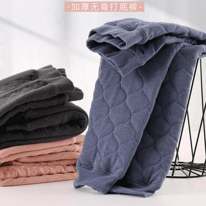 清仓特价 儿童桑蚕丝保暖裤三层空气棉男女童秋冬打底裤校服神器