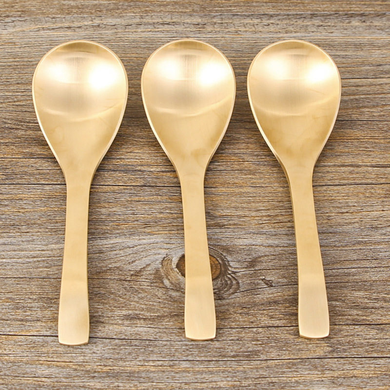 加深铜勺子纯铜家用大头勺子黄铜喝汤加厚长柄汤勺粥勺调羹小汤匙,餐饮具,调羹/饭勺,淘宝优惠券,粉丝福利购,淘宝优惠卷