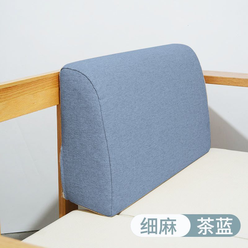 沙发靠垫大靠背高密度海绵弧形实木沙发腰靠背床头舒适靠枕硬靠垫
