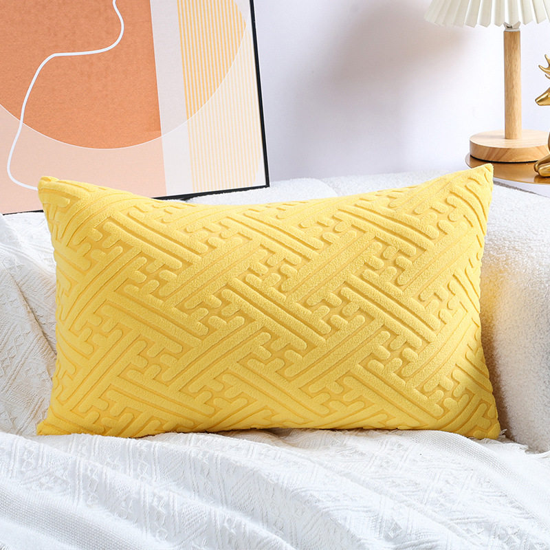 抱枕靠垫枕套沙发客厅长方形单个大号现代简约靠背靠枕套罩不含芯