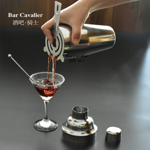 不锈钢弹簧冰隔滤冰器酒吧冰隔滤水器鸡尾酒过滤器隔冰器Strainer