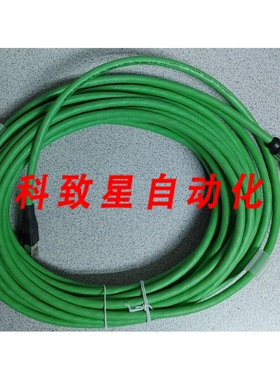 工业配件7000-51551-7901000 M12 4X2针转 RJ45 10M