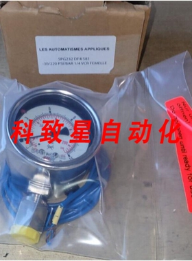 工业配件LES AUTOMATISMES 232.35.063压力表 316L
