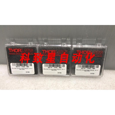 工业配件3个DG10-1500-MD-1SM1安装式N-BK7磨砂玻璃DIFFUSION器