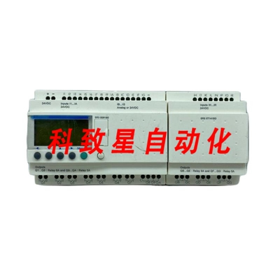 工业配件ZELIO LOGIC SR3 B261BD 智能继电器带SR3 XT141BD I/O