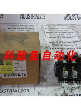 工业配件815-C0V16 DIMENSION 2 SER K 过载继电器面板