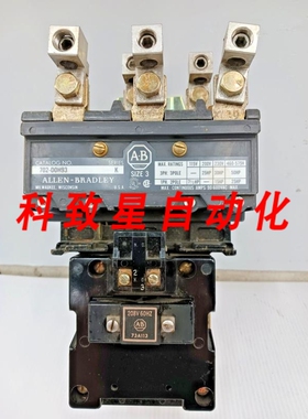 工业配件NEMA 3号接触器3极600VAC50 HP 208V 702-DOH93