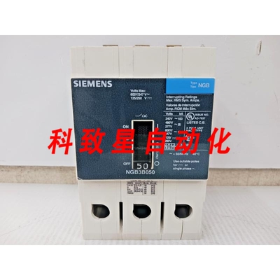 工业配件50安式断路器3极600Y/347VAC25KA NGB3B050