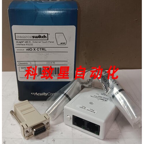 工业配件ACQUITY CONTROLS NIO X CTRL NLIGHT RS232 触摸屏接口