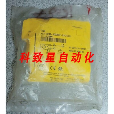 工业配件NI8-GT18-ADZ30X2-B1431/S34电感式接近传感器AC/DC