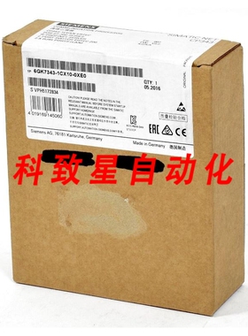 工业配件CP 343-1 LEAN 6GK7 343-1CX10-0XE0 6GK7343-