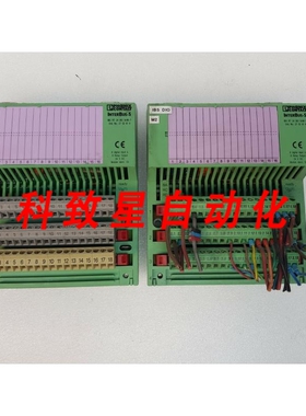 工业配件2PCS INTERBUS-S IBS RT 24 DIO 8/8R-T IBSRT 24DIO8/8R