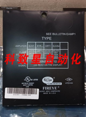 工业配件E1R1 自动检查放大器监控模块EAMP1