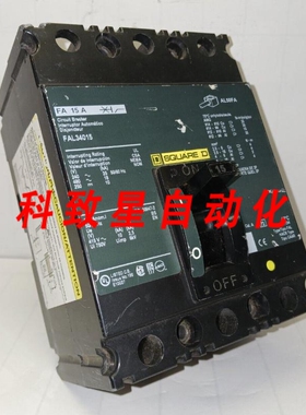 工业配件FAL34015 15安培断路器3极480VAC250VDC